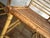 Khaki Vintage 1970’s Chinoiserie Bamboo Ladder Back Accent Chair With Woven Rattan Seat, Paul Frankl Style- A Pair For Sale - Image 8 of 12