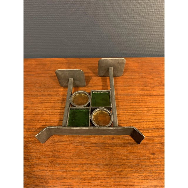 1960s Brutalist Style Candleholder, 1960s For Sale - Image 5 of 8