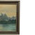Vintage Framed Mountain Landscape Painting, Snow-Capped Peaks at Sunset, Mid-Century Scenic Wall Art. For Sale - Image 4 of 9