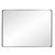 Contemporary Steele Silver Mirror For Sale - Image 3 of 8