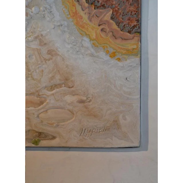 Scagliola in Hand-Made Relief by Cubioli for Cupioli Living For Sale - Image 4 of 5