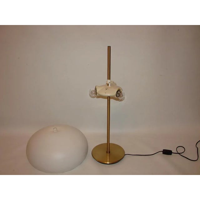 Spatial Era Table Lamp, 1980s, in Very Good conditions. Designed 1980 to 1989 European Plug (up to 250V).The wiring of...