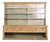 Monumental 10' Antique English Pine Country Kitchen Dresser - Circa 1870 For Sale
