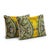 Mid-Century Modern Handwoven Velvet Lumbar Pillow Cover 16'' X 24'' - Set of Two For Sale - Image 3 of 4
