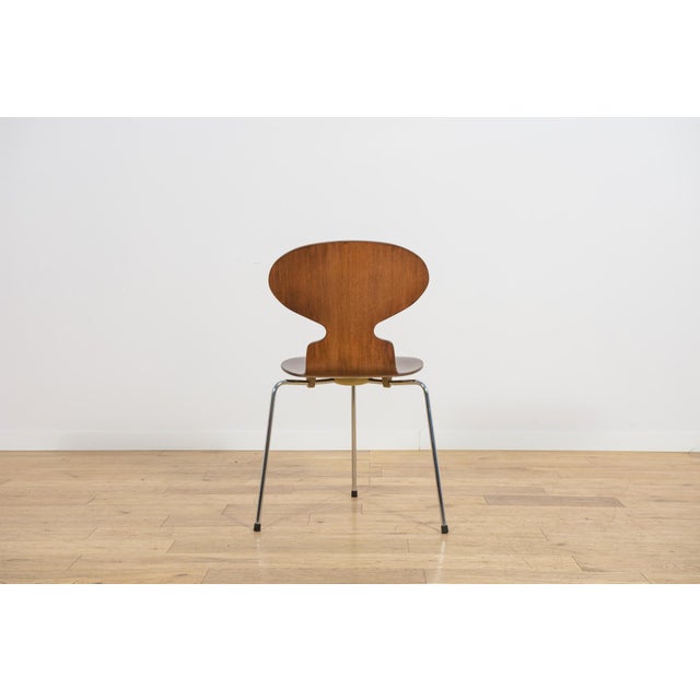 Mid-Century Model 3101 Ant Dining Chairs by Arne Jacobsen for Fritz Hansen, Denmark, 1970s, Set of 8 For Sale - Image 11 of 18