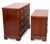 1980s 1980s Vintage Chippendale-Style Mahogany Dresser and Nightstand Set For Sale - Image 5 of 8