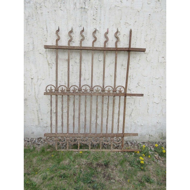 Wonderful piece of Architecture. Heavy, tight and sturdy... piece does show signs of age related wear including rust,...