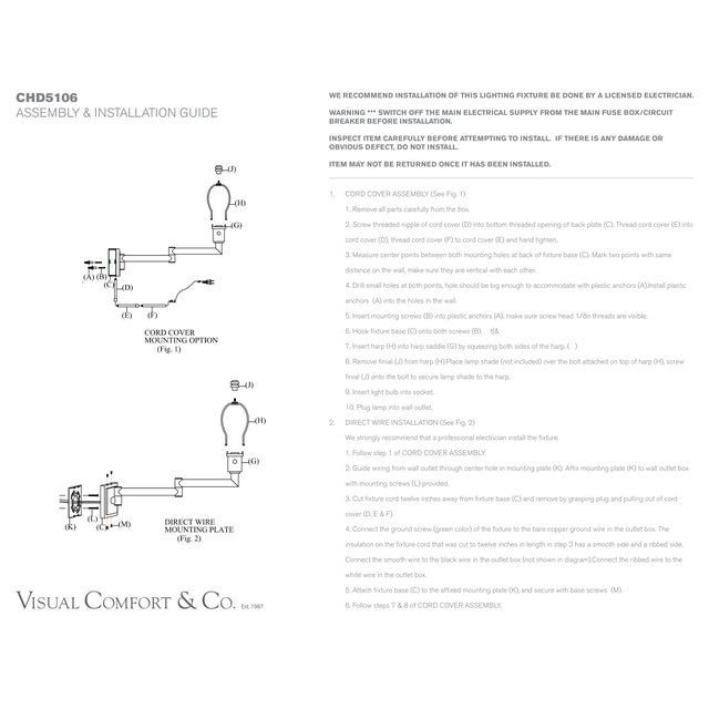 Visual Comfort Chapman & Myers for Visual Comfort Signature Chunky Swing Arm in Polished Nickel with Linen Shade For Sale - Image 4 of 4