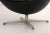 The Egg Chair – Arne Jacobsen, Denmark, 1960 – Black Leather by Fritz Hansen For Sale In Atlanta - Image 6 of 9