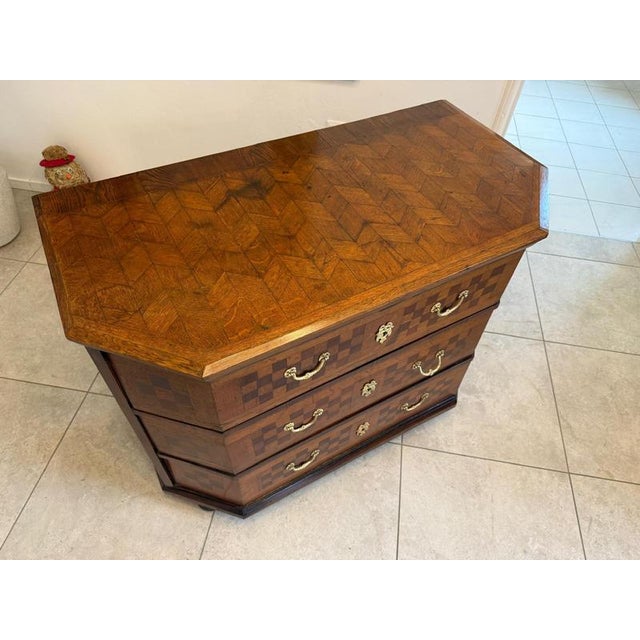 Baroque Chest of Drawers in Oak For Sale - Image 6 of 18