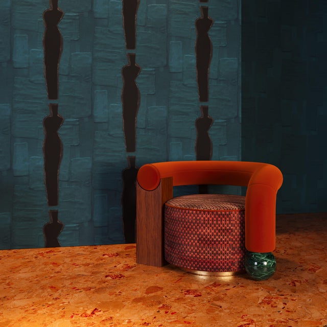 Galatea Armchair by Malabar, in New conditions. Designed from 2000 Signed by Maker