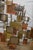 Curtis Jere Style Brutalist Metal Copper / Brass 'Nails' Abstract Wall Art Sculpture For Sale - Image 14 of 18