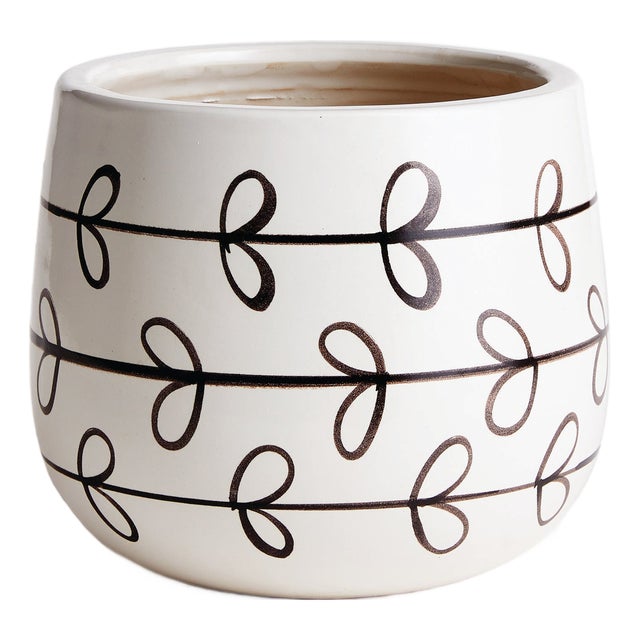 Millie Hand-Painted Pot Small For Sale