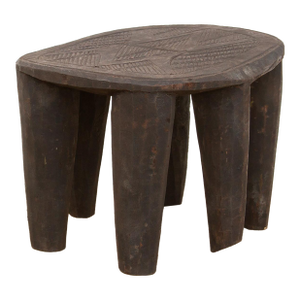 Spider Top, Nupe Carved Stool