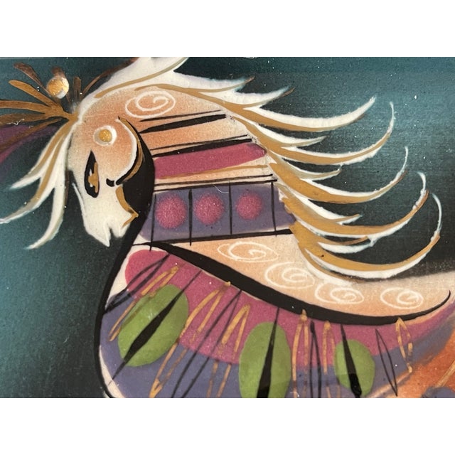Mid-Century Modern Vintage Sascha Brastoff "Star Steed" Ashtray For Sale - Image 3 of 5