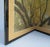 C.1970's Vintage Japanese Byobu Silk Screen Gilt Gold & Silver Leaf & Hand-Painted 4-Panel Wall Screen For Sale - Image 10 of 12
