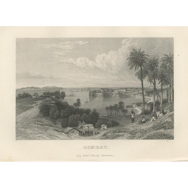 Bombay Harbor and Fort from the Hills, 1859, Paper For Sale - Image 9 of 9