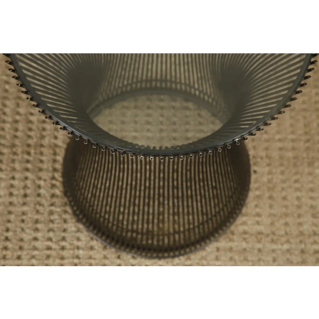 Warren Platner for Knoll International Wire Side Table, Circa 1970s For Sale - Image 9 of 15