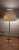 Vintage German Height-Adjustable Swivel Floor Lamp in Brass with Handmade Fabric Shade from Holtkötter For Sale - Image 3 of 11
