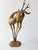Dancing Stag, Antelope, Doe, and Fawn in Gilded Brass, 1970s For Sale - Image 6 of 11