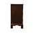 Late 20th Century Baker Furniture Solid Burled Walnut Traditional Chippendale Style 30" Three Drawer Nightstand For Sale - Image 12 of 12
