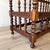 19th Century Walnut Barley-Twist Hall Bench For Sale - Image 10 of 12