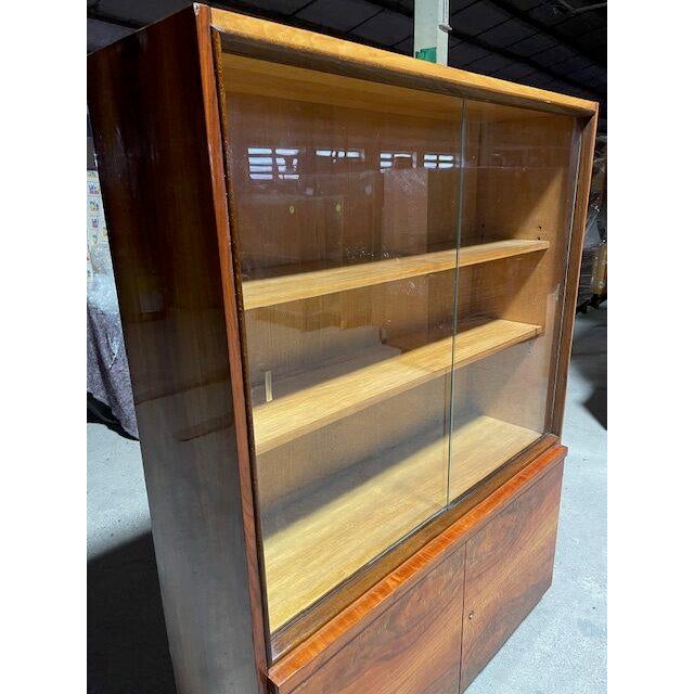 Display case-Showcase-Bookcase by Mier, 1930 Art-Deco Made by Mier’ In superb original condition, 1930 Dims: H= 160 W= 118...