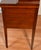 1910s Antique English Sheraton Mahogany Inlaid Writing Secretary Tambour Desk. For Sale - Image 9 of 18