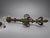 Pair of 19th C, French Brass Fleur-De-Lis Gate Post Finials on Lucite Bases For Sale - Image 4 of 8