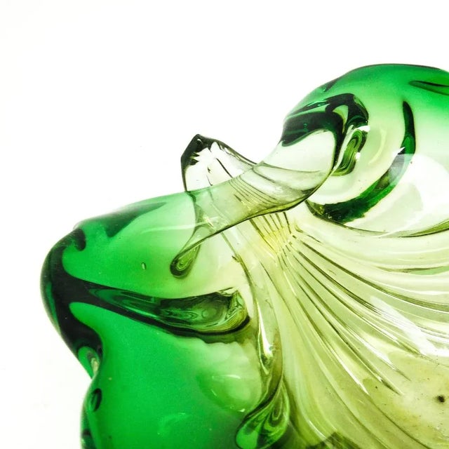 Art Deco Italian Bowl from Made Murano Glass, 1970s For Sale - Image 9 of 11