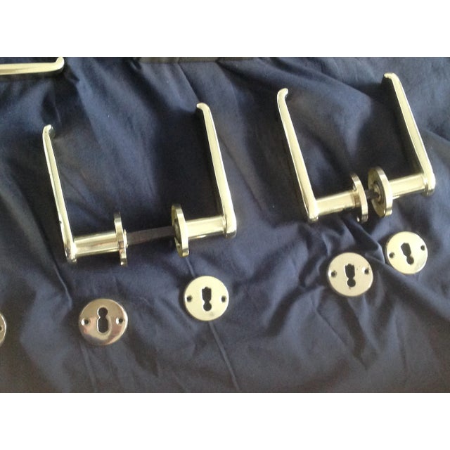 Metal Handles, 1950s, Set of 4 For Sale - Image 7 of 17
