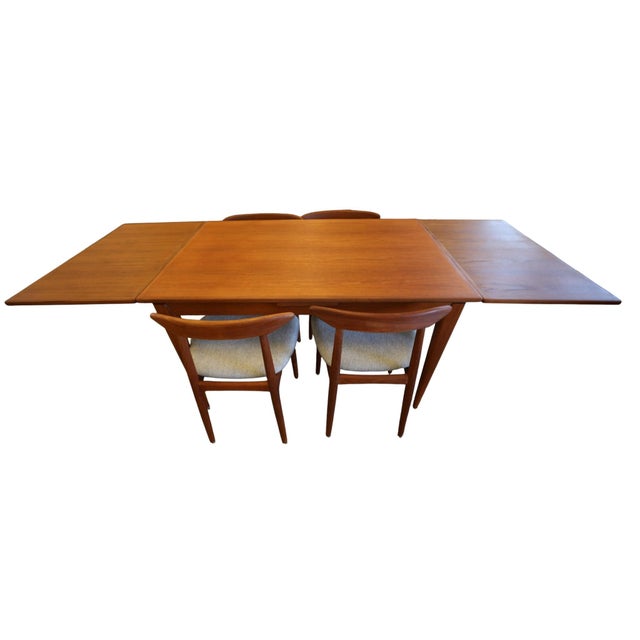 Dining Table in Teak by Niels Otto Møller for J.L. Møllers, 1960s For Sale - Image 4 of 18