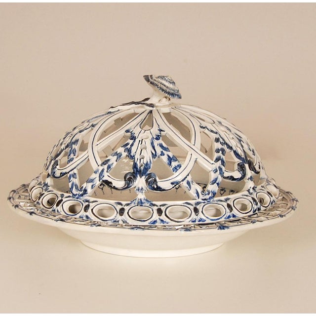 Pierced Lattice Tableware Basket from Wedgwood, 18th Century, Set of 3 For Sale - Image 13 of 18