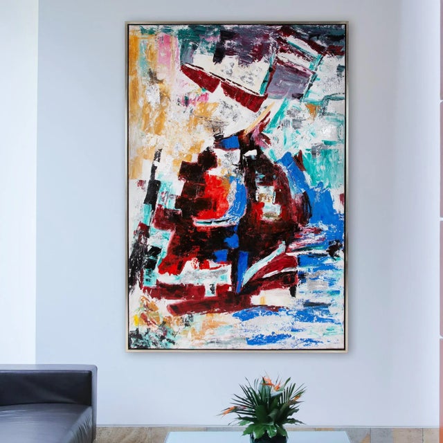 2020s Far Hand Abstract Original Painting For Sale - Image 5 of 5