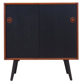Danish Teak Cabinet, 1970s For Sale