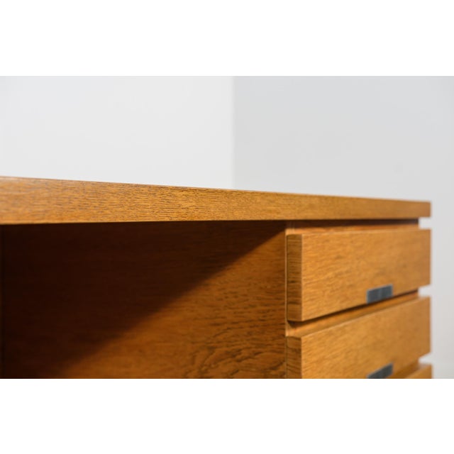 Mid-Century Modern Oak Desk from Eigil Petersens Møbelfabrik, Denmark, 1970s For Sale - Image 18 of 18