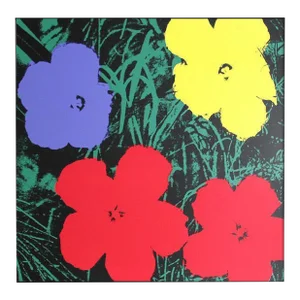 Andy Warhol, Flowers Ii.73, Screenprint Created by Sunday B. Morning