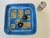 Large ceramic trinket tray from the legendary Rimini Blue collection by Aldo Londi for Bitossi, dating from the 1950s and...