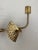 Brass Hollywood Regency Solid Brass Curtain Tiebacks, a Pair For Sale - Image 8 of 12