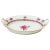 White Chinese Bouquet Raspberry Porcelain Bread Basket from Herend Hungary For Sale - Image 8 of 8