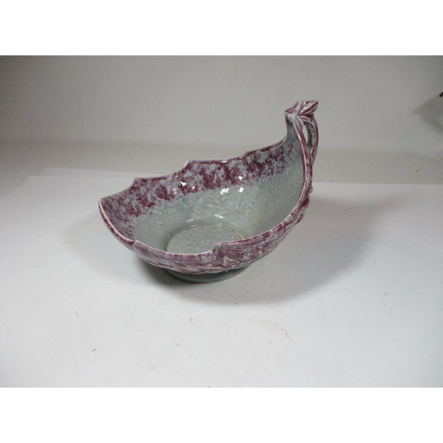 McCoy Handled Leaf Bowl For Sale - Image 11 of 11