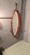 Vintage Mirror in Teak with Rope Attachment, 1960s For Sale - Image 6 of 7