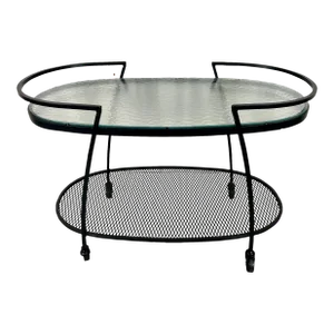 Vintage Modern "Woodard" Bar Cart