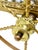 Mid-Century Brass & Tortoise Bar Cart in the Style of Maison Jansen For Sale - Image 9 of 18