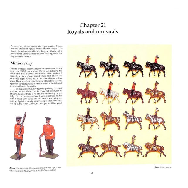 Paper "Britains Toy Soldiers 1893-1932" 1985 Opie, James For Sale - Image 7 of 12