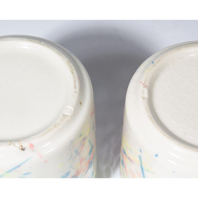 Late 20th Century Late 20th Century Feltman Langer Postmodern Hand-Painted Ceramic Tea Set For Sale - Image 5 of 10