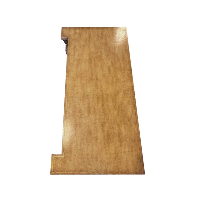 Pair of Leather Wrapped Chests in a Custom Finish For Sale - Image 9 of 12