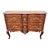 1980s Baker Furniture Louis XV Walnut Chest of Drawers or Commode For Sale