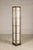 Vintage Tall Japanese Shoji Style Floor Lamp with Rice Paper Panels For Sale - Image 13 of 16