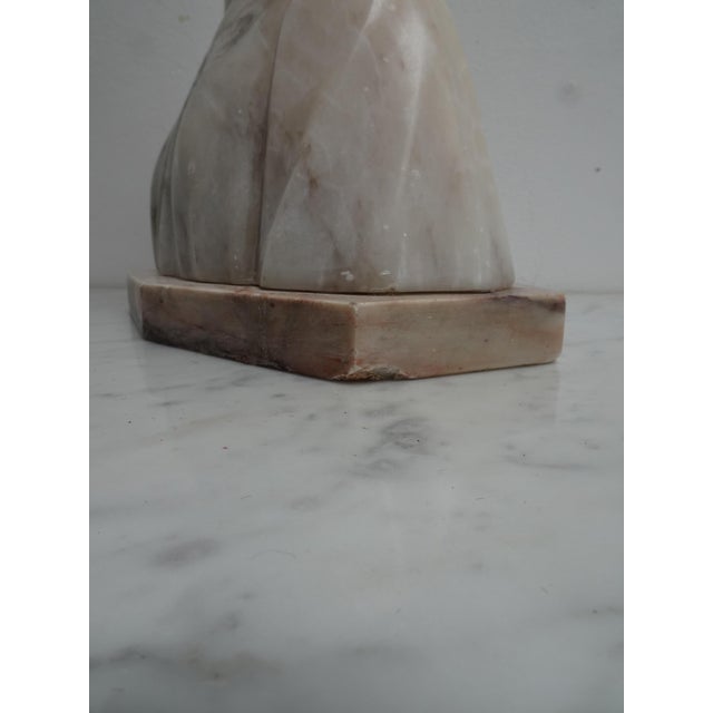 Early 20th Century Italian Marble Bust of a Child For Sale - Image 9 of 14